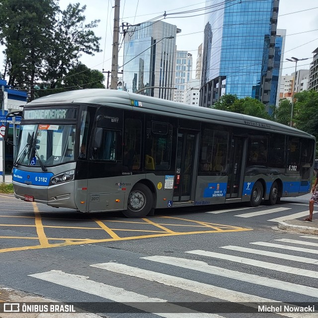 Viação Paratodos > São Jorge > Metropolitana São Paulo > Mobibrasil 6 3182 na cidade de São Paulo, São Paulo, Brasil, por Michel Nowacki. Número da foto: #12959150.