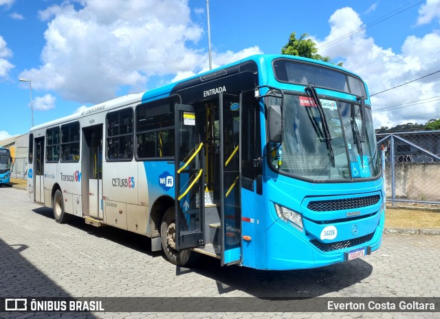 Expresso Santa Paula 16226 na cidade de Cariacica, Espírito Santo, Brasil, por Everton Costa Goltara. Número da foto: #12958285.
