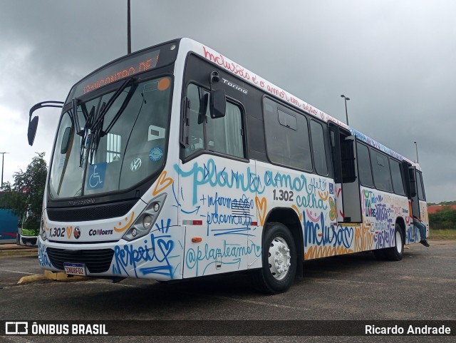 Cidade Alta Transportes 1.302 na cidade de Caruaru, Pernambuco, Brasil, por Ricardo Andrade. Número da foto: #12958655.