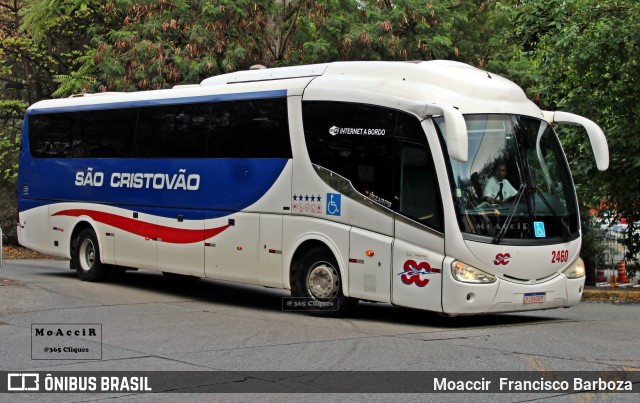 Viação São Cristóvão 2460 na cidade de São Paulo, São Paulo, Brasil, por Moaccir  Francisco Barboza. Número da foto: #12958863.