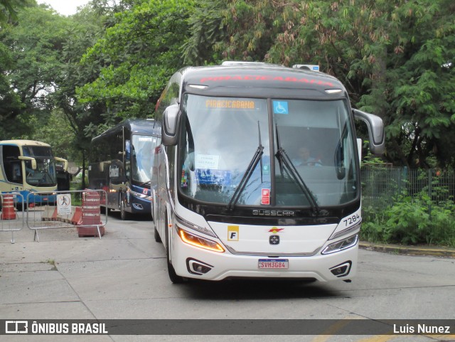Viação Piracicabana 7284 na cidade de São Paulo, São Paulo, Brasil, por Luis Nunez. Número da foto: #12957762.