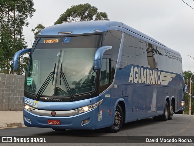 Viação Águia Branca 13512 na cidade de Cotia, São Paulo, Brasil, por David Macedo Rocha. Número da foto: #12958645.