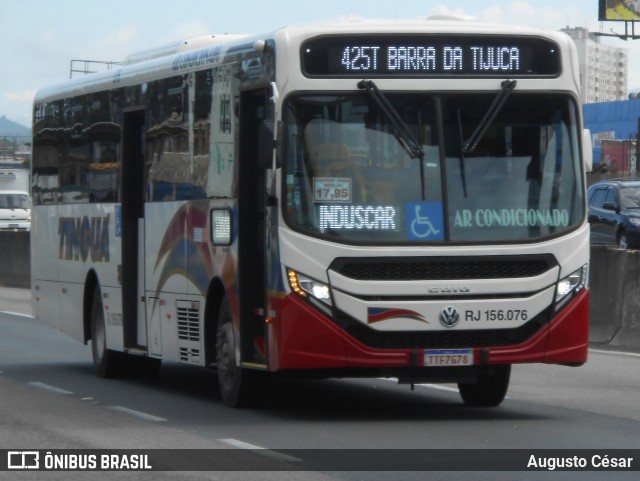 Transportadora Tinguá RJ 156.076 na cidade de Nova Iguaçu, Rio de Janeiro, Brasil, por Augusto César. Número da foto: #12957943.