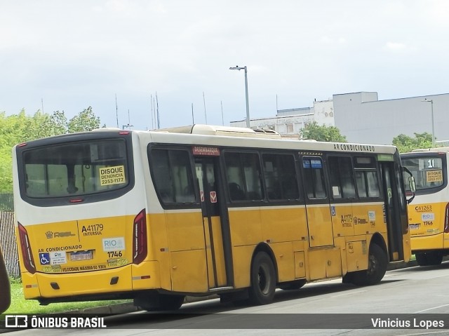 Real Auto Ônibus A41179 na cidade de Rio de Janeiro, Rio de Janeiro, Brasil, por Vinicius Lopes. Número da foto: #12960482.