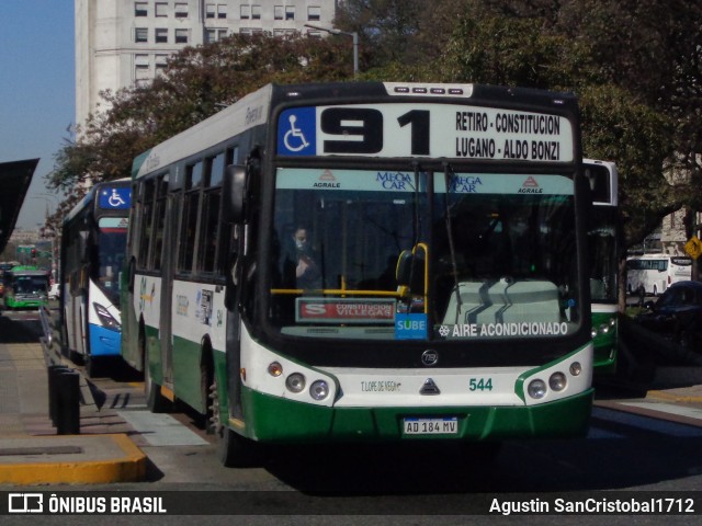T Lope de Vega 544 na cidade de Ciudad Autónoma de Buenos Aires, Argentina, por Agustin SanCristobal1712. Número da foto: #12960753.