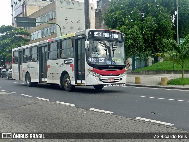 Transportes Campo Grande D53589 na cidade de Rio de Janeiro, Rio de Janeiro, Brasil, por Zé Ricardo Reis. Número da foto: #12960017.