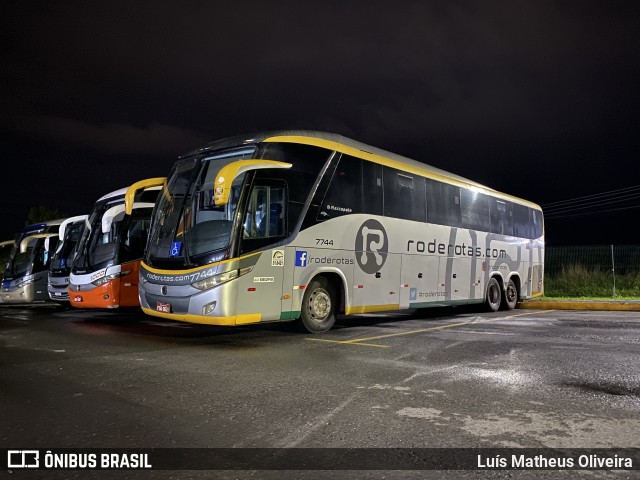 RodeRotas - Rotas de Viação do Triângulo 7744 na cidade de Caldas Novas, Goiás, Brasil, por Luís Matheus Oliveira. Número da foto: #12961886.