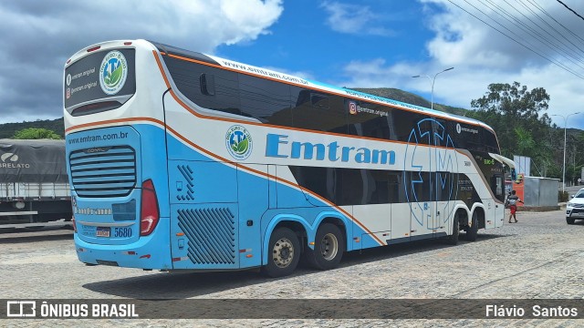 Emtram 5680 na cidade de Milagres, Bahia, Brasil, por Flávio  Santos. Número da foto: #12961819.