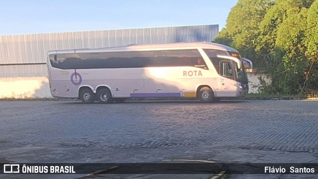 Rota Transportes Rodoviários 7255 na cidade de Cruz das Almas, Bahia, Brasil, por Flávio  Santos. Número da foto: #12959811.