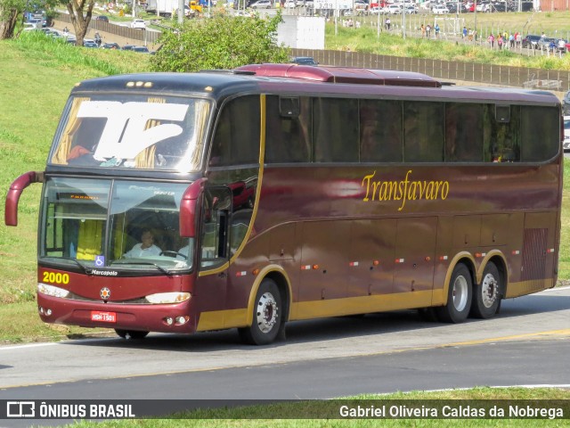 Transfavaro Transportes 2000 na cidade de Aparecida, São Paulo, Brasil, por Gabriel Oliveira Caldas da Nobrega. Número da foto: #12959447.