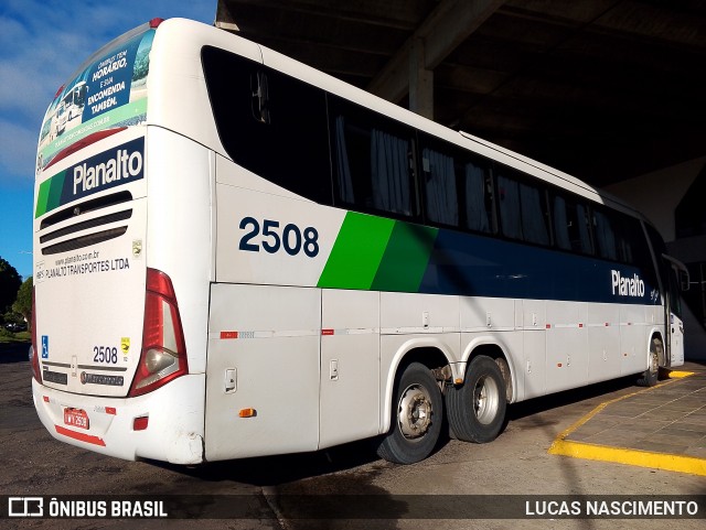 Planalto Transportes 2508 na cidade de Lages, Santa Catarina, Brasil, por LUCAS NASCIMENTO. Número da foto: #12961822.