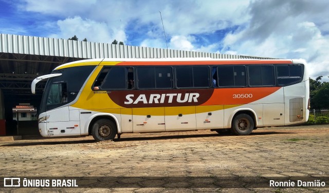 Saritur - Santa Rita Transporte Urbano e Rodoviário 30500 na cidade de São João Evangelista, Minas Gerais, Brasil, por Ronnie Damião. Número da foto: #12960133.