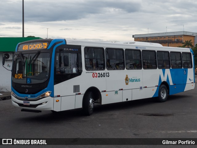 Viação São Pedro 0326013 na cidade de Manaus, Amazonas, Brasil, por Gilmar Porfírio. Número da foto: #12959942.