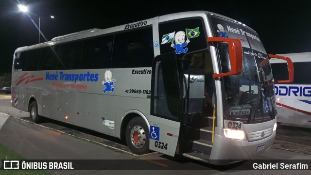 Nenê Transportes 0324 na cidade de Santo Antônio da Platina, Paraná, Brasil, por Gabriel Serafim. Número da foto: #12962305.