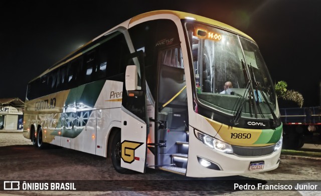 Empresa Gontijo de Transportes 19850 na cidade de Escada, Pernambuco, Brasil, por Pedro Francisco Junior. Número da foto: #12962276.