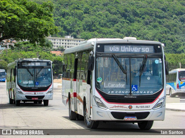 Auto Viação ABC RJ 105.067 na cidade de Niterói, Rio de Janeiro, Brasil, por Ian Santos. Número da foto: #12962069.