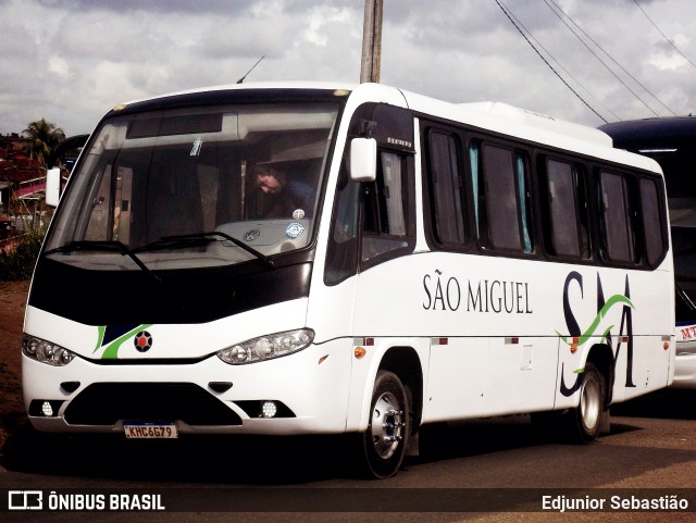 Expresso São Miguel 6679 na cidade de Paudalho, Pernambuco, Brasil, por Edjunior Sebastião. Número da foto: #12960949.
