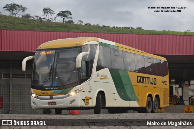 Empresa Gontijo de Transportes 19235 na cidade de João Monlevade, Minas Gerais, Brasil, por Mairo de Magalhães. Número da foto: #12960008.