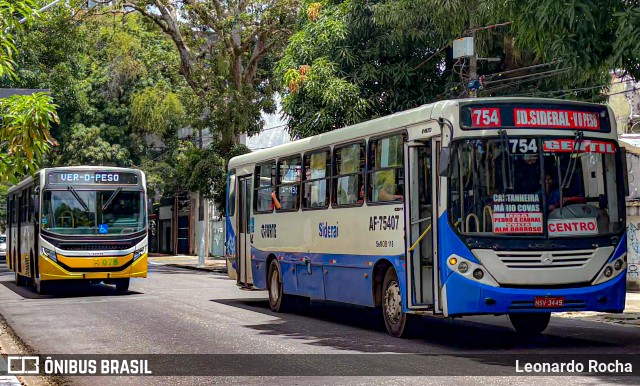 Viação Forte AF-75407 na cidade de Belém, Pará, Brasil, por Leonardo Rocha. Número da foto: #12960717.
