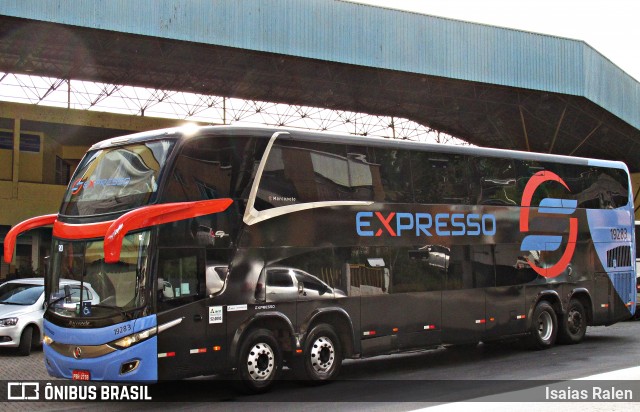 Expresso Transporte e Turismo Ltda. 19283 na cidade de Santos Dumont, Minas Gerais, Brasil, por Isaias Ralen. Número da foto: #12961566.
