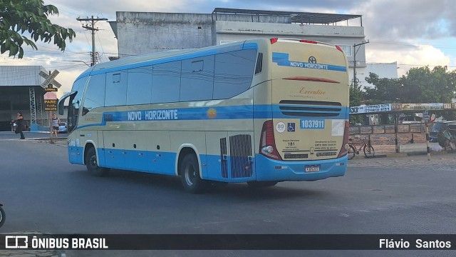 Viação Novo Horizonte 1037911 na cidade de Tanhaçu, Bahia, Brasil, por Flávio  Santos. Número da foto: #12961826.