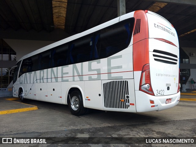 Auto Viação Catarinense 3422 na cidade de Lages, Santa Catarina, Brasil, por LUCAS NASCIMENTO. Número da foto: #12961829.