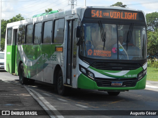 Viação São José RJ 200.080 na cidade de Nova Iguaçu, Rio de Janeiro, Brasil, por Augusto César. Número da foto: #12960309.