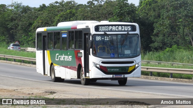 Rápido Crateús 014 na cidade de Eusébio, Ceará, Brasil, por Amós  Mattos. Número da foto: #12961828.