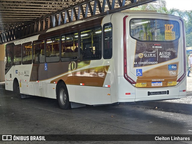 Erig Transportes > Gire Transportes A63518 na cidade de Rio de Janeiro, Rio de Janeiro, Brasil, por Cleiton Linhares. Número da foto: #12961856.