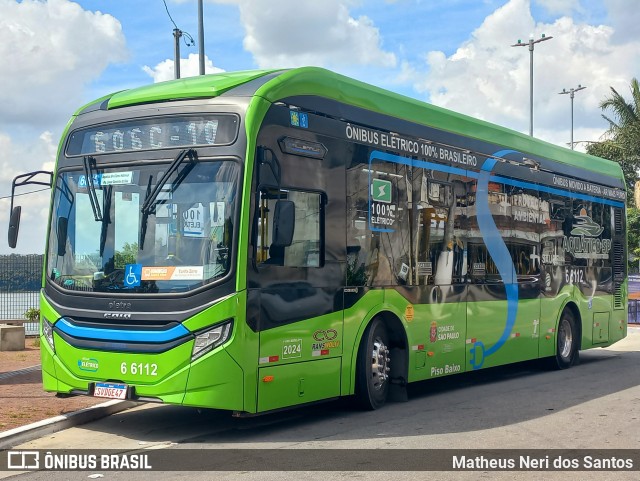 Transwolff Transportes e Turismo 6 6112 na cidade de São Paulo, São Paulo, Brasil, por Matheus Neri dos Santos. Número da foto: #12960489.