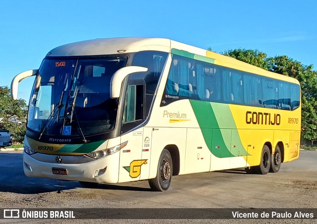 Empresa Gontijo de Transportes 18970 na cidade de Nova Serrana, Minas Gerais, Brasil, por Vicente de Paulo Alves. Número da foto: #12961996.