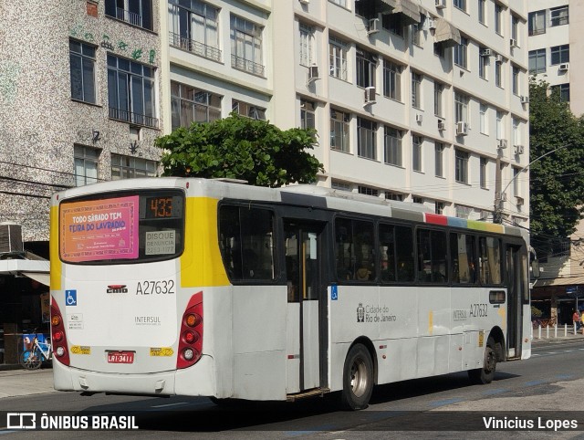 Transportes Vila Isabel A27632 na cidade de Rio de Janeiro, Rio de Janeiro, Brasil, por Vinicius Lopes. Número da foto: #12961877.
