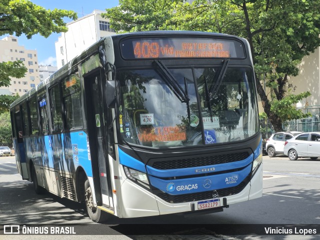 Viação Nossa Senhora das Graças A71525 na cidade de Rio de Janeiro, Rio de Janeiro, Brasil, por Vinicius Lopes. Número da foto: #12961892.