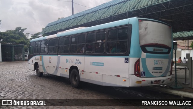 Viação Siará Grande 14506 na cidade de Fortaleza, Ceará, Brasil, por FRANCISCO WALLACE. Número da foto: #12959768.