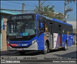 Viação Miracatiba 15 1057 na cidade de Itapecerica da Serra, São Paulo, Brasil, por Moaccir  Francisco Barboza. Número da foto: #:id.