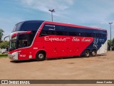 Expresso São Luiz 7910 na cidade de Jaciara, Mato Grosso, Brasil, por Jonas Castro. Número da foto: #:id.
