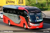 Empresa de Ônibus Pássaro Marron 5501 na cidade de Canas, São Paulo, Brasil, por João Felipe. Número da foto: #:id.