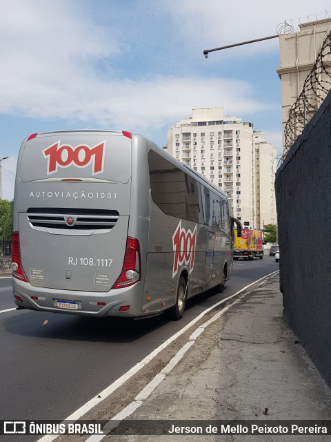 Auto Viação 1001 RJ 108.1117 na cidade de Niterói, Rio de Janeiro, Brasil, por Jerson de Mello Peixoto Pereira. Número da foto: #12964552.
