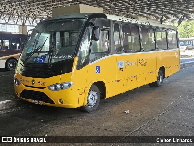 Real Auto Ônibus A41400 na cidade de Rio de Janeiro, Rio de Janeiro, Brasil, por Cleiton Linhares. Número da foto: #12963174.