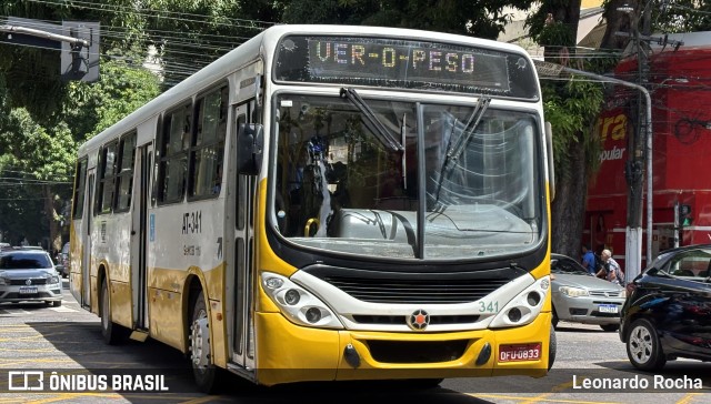 Empresa de Transportes Nova Marambaia AT-341 na cidade de Belém, Pará, Brasil, por Leonardo Rocha. Número da foto: #12965329.