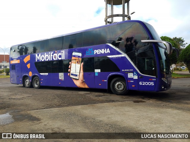 Empresa de Ônibus Nossa Senhora da Penha 62005 na cidade de Lages, Santa Catarina, Brasil, por LUCAS NASCIMENTO. Número da foto: #12963622.