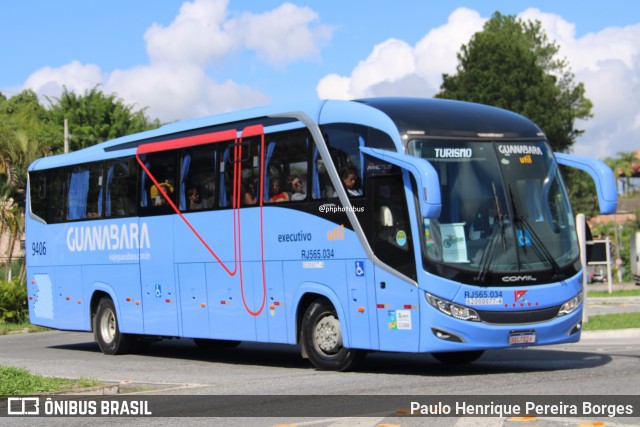 UTIL - União Transporte Interestadual de Luxo 9406 na cidade de Barra do Piraí, Rio de Janeiro, Brasil, por Paulo Henrique Pereira Borges. Número da foto: #12963745.
