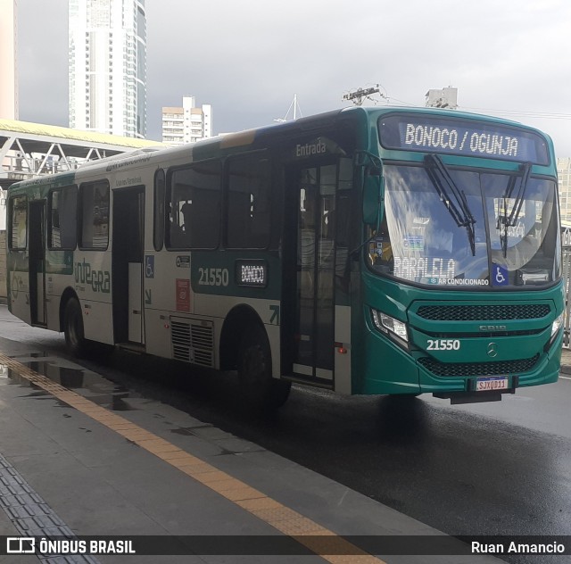 OT Trans - Ótima Salvador Transportes 21550 na cidade de Salvador, Bahia, Brasil, por Ruan Amancio. Número da foto: #12963224.