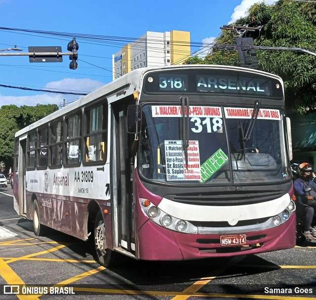 Transportadora Arsenal AA-31809 na cidade de Belém, Pará, Brasil, por Samara Goes. Número da foto: #12962831.