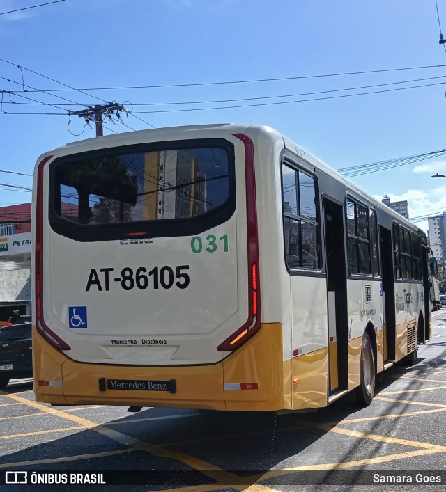 Empresa de Transportes Nova Marambaia AT-86105 na cidade de Belém, Pará, Brasil, por Samara Goes. Número da foto: #12963168.