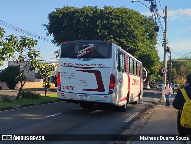 Zanca Transportes 14052 na cidade de Campinas, São Paulo, Brasil, por Matheus Duarte Souza. Número da foto: #12963309.
