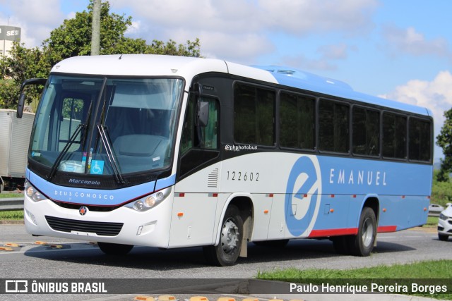 Emanuel Transportes 122602 na cidade de Barra do Piraí, Rio de Janeiro, Brasil, por Paulo Henrique Pereira Borges. Número da foto: #12963606.