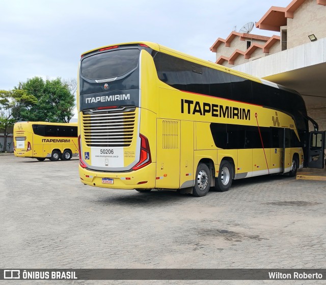 Viação Nova Itapemirim 50206 na cidade de Governador Valadares, Minas Gerais, Brasil, por Wilton Roberto. Número da foto: #12962610.