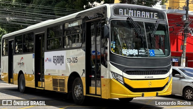 Belém Rio Transportes BD-325 na cidade de Belém, Pará, Brasil, por Leonardo Rocha. Número da foto: #12963618.
