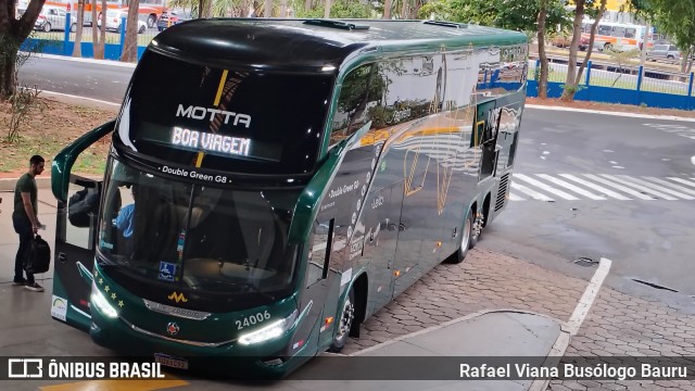 Viação Motta 24006 na cidade de Bauru, São Paulo, Brasil, por Rafael Viana Busólogo Bauru. Número da foto: #12965276.